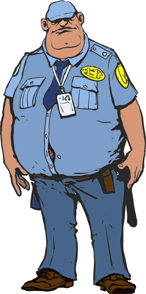 AFK Airport Security karaktär