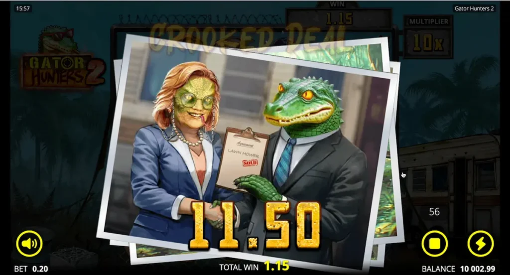 Gator Hunters 2 högsta vinst