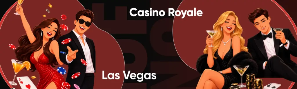 Fest casino tema las vegas vs casino royale