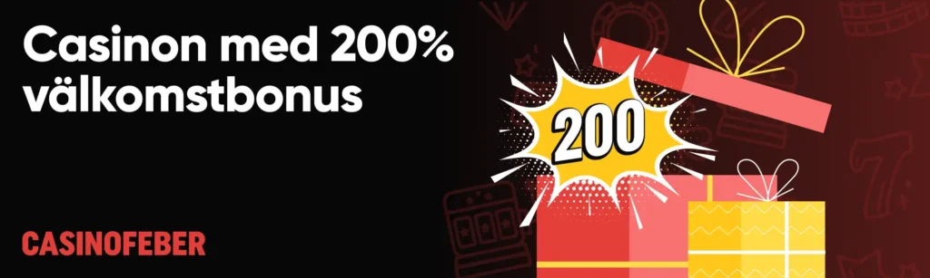 200 % casino bonus