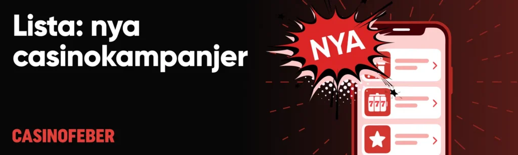 Nya casino kampanjer