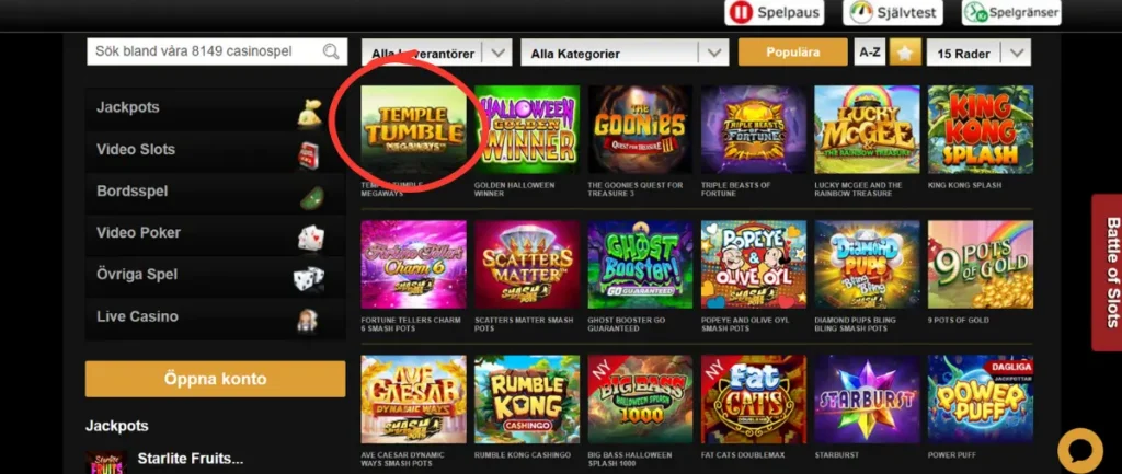 Videoslots: nya och populära Megaways i casinot