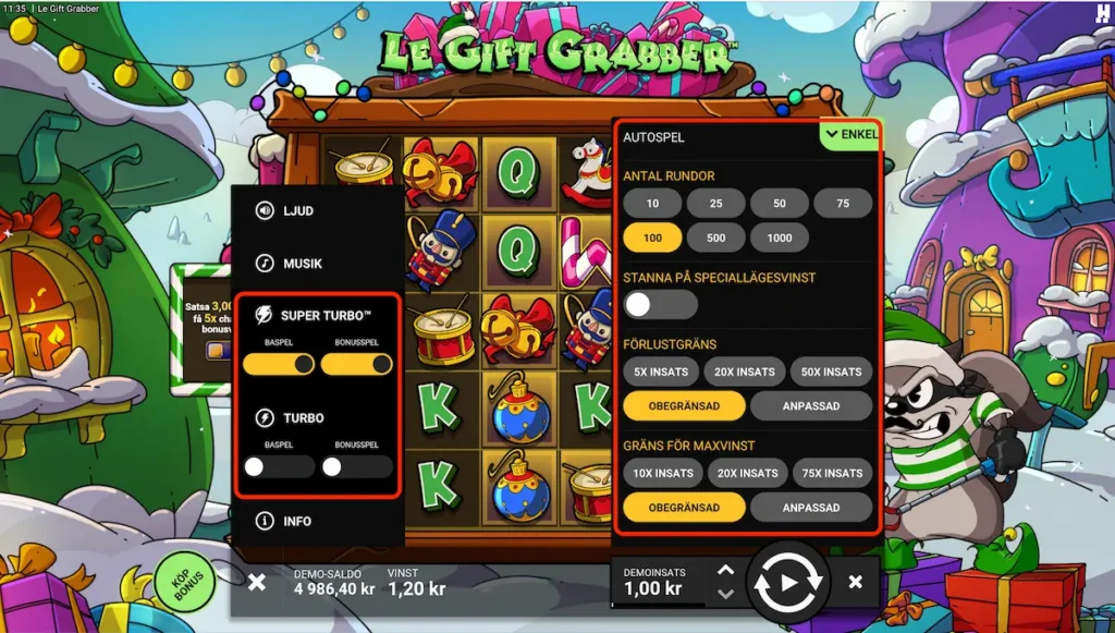 Le Gift Grabber autoplay