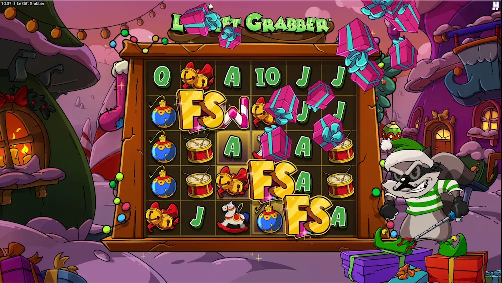 Le Gift Grabber Naughty by Night aktivering