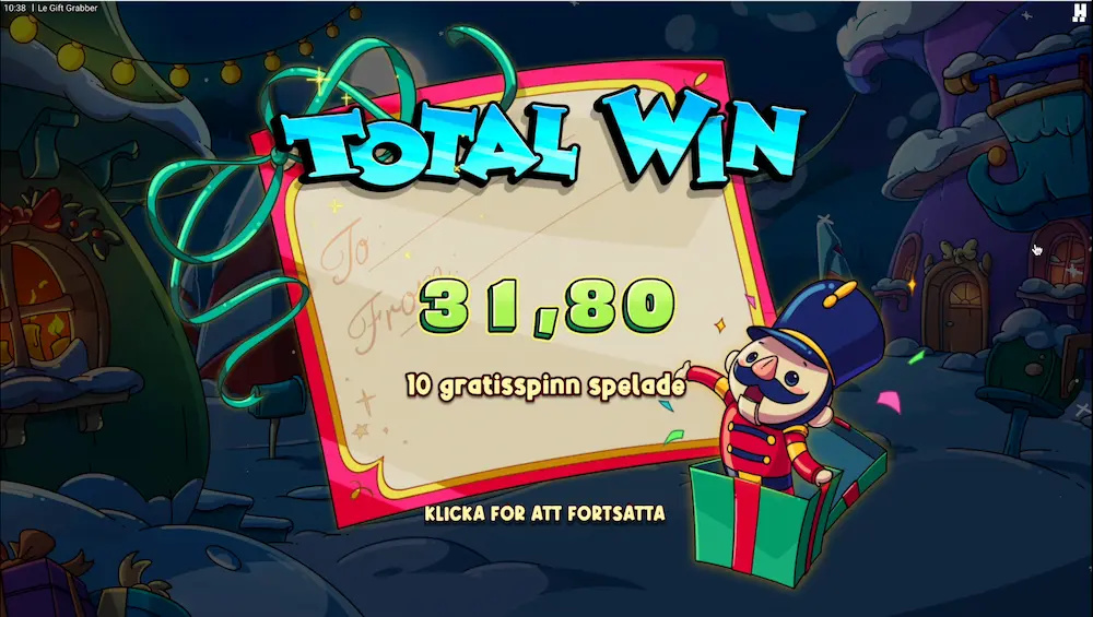 Le Gift Grabber Naughty By Night resultat