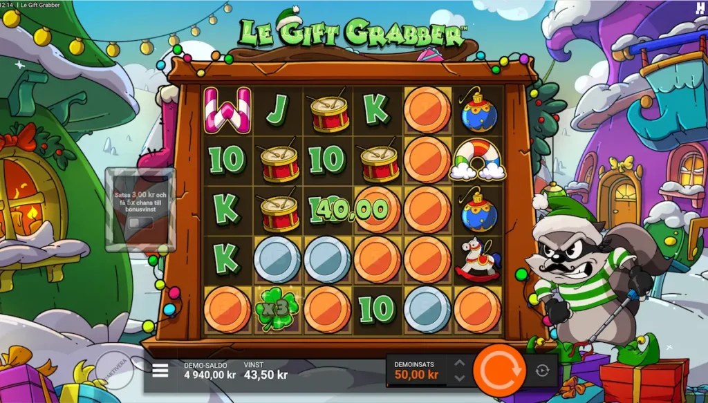 Le Gift Grabber Wrap it Up Featurespins bonusköp